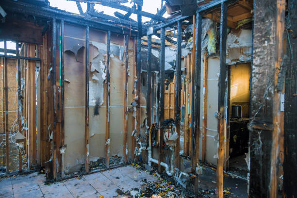 Professional Soot Cleanup technician working in Indian River Shores, FL